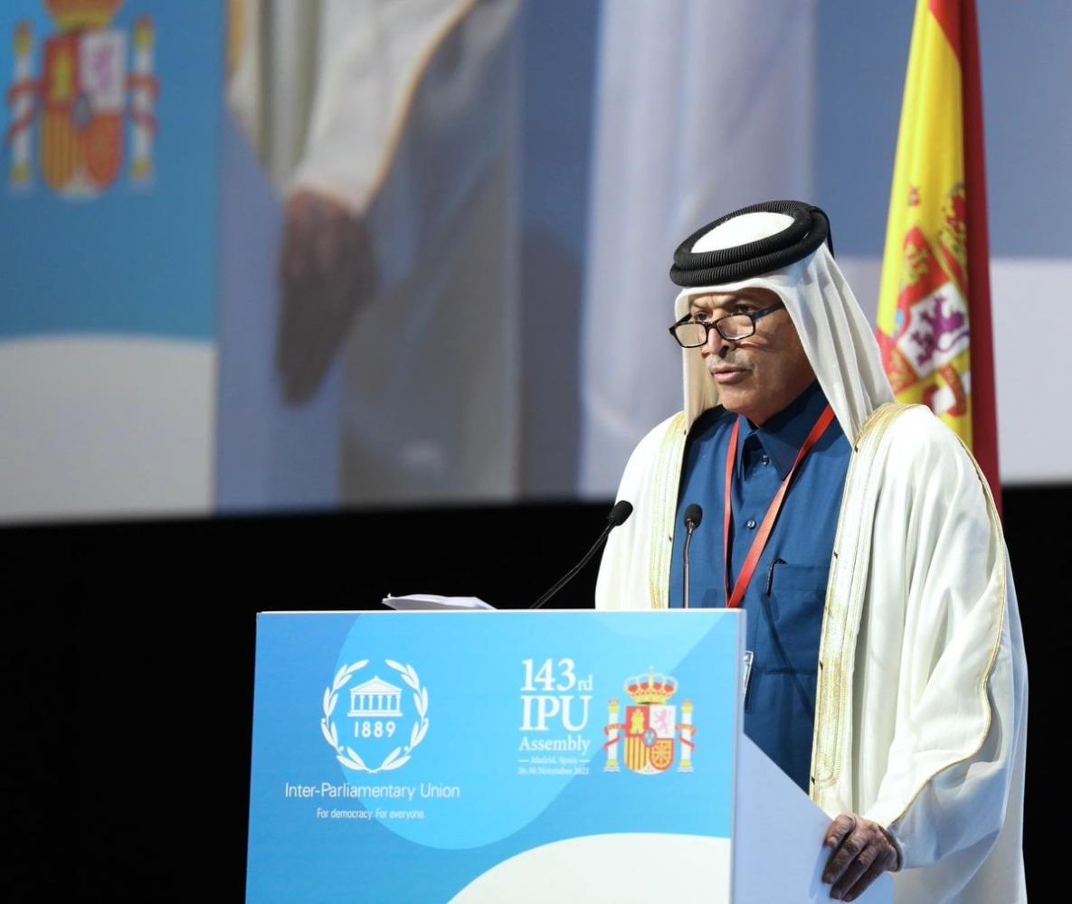 Qatar - Speaker calls on parliaments to ensure involvement of underrepresented sectors