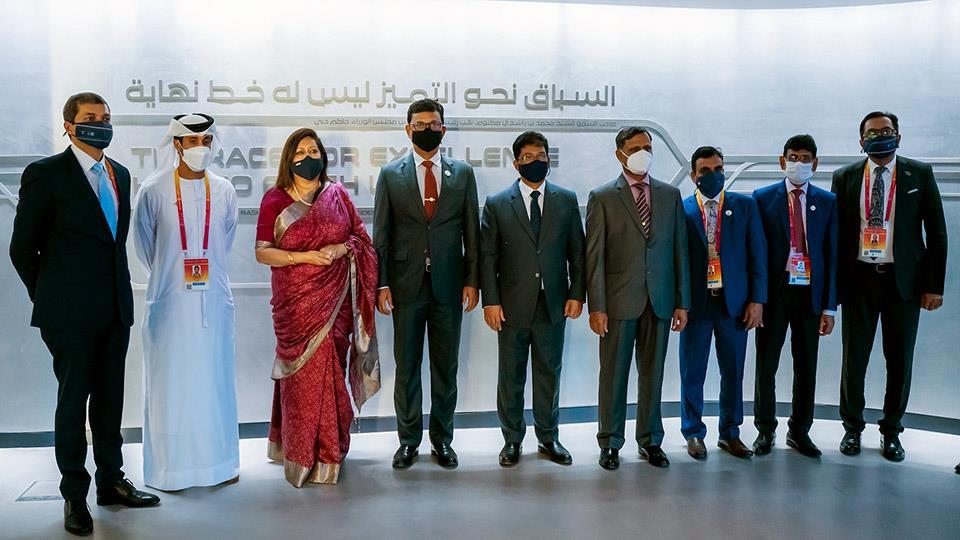 Bangladesh - BD govt delegates visit DP World Pavilion at Expo 2020 Dubai