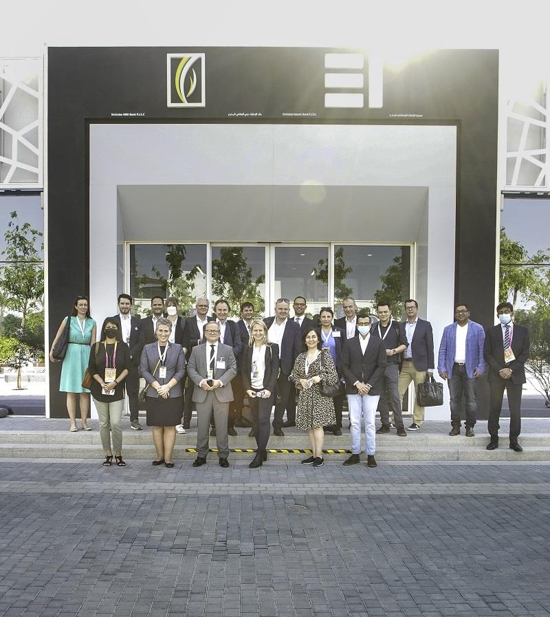 Emirates NBD hosts Austrian delegation at Future Banking branch at Expo 2020 Dubai