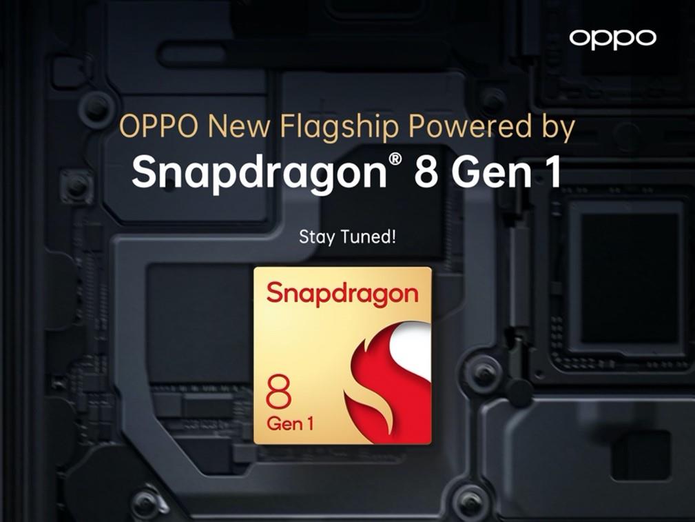 OPPO's Upcoming Flagship Smartphone Will be One of the Firsts to be Powered by the Premium Snapdragon® 8 Gen 1 Mobile Platform