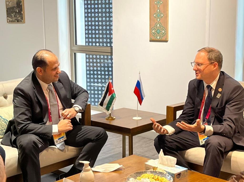 Jordan, Russia talk economic cooperation
