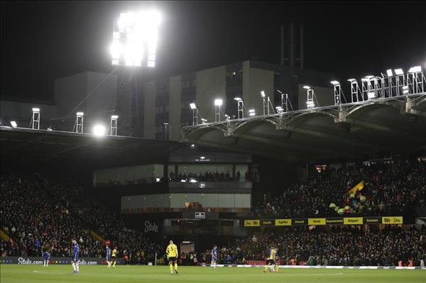 qatar watford v chelsea suspended after medical emergency menafn com