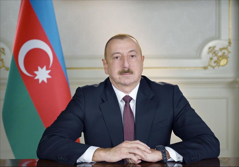 President Ilham Aliyev sends congratulations to head of UAE
