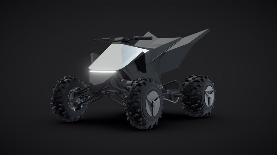 Afghanistan - Tesla announces all-electric $1,900 Cyberquad for kids