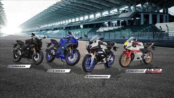 India - Yamaha R15 Connected debuts in Indonesia in two versions