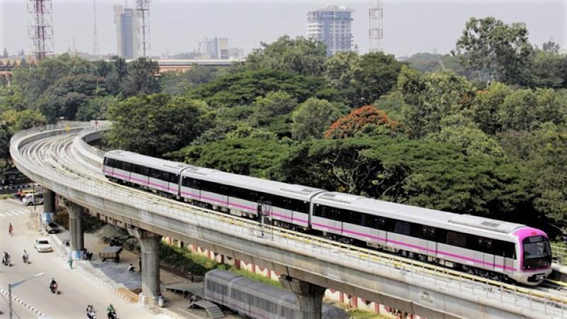 Bangladesh - Metrorail's trial run on Uttara-Agargaon Dec 12