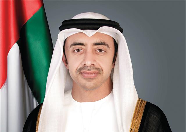 الإمارات - عبد الله بن زايد: نجاح السعودية باستضافة جائزة «الفورمولا 1» نجاح للإمارات' 