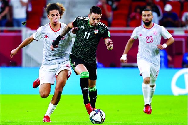 الإمارات - «الأبيض» وتونس إلى دور الثمانية في كأس العرب' 