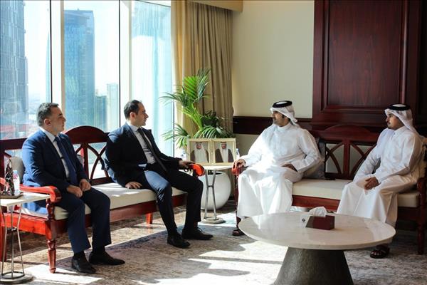 Qatar - Minister of Culture meets first Deputy Minister of Culture of Azerbaijan