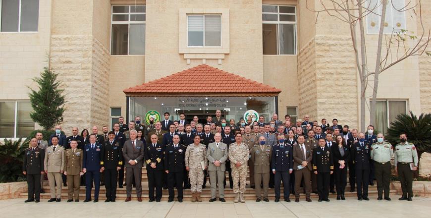 NATO delegation visits Royal Jordanian National Defence College