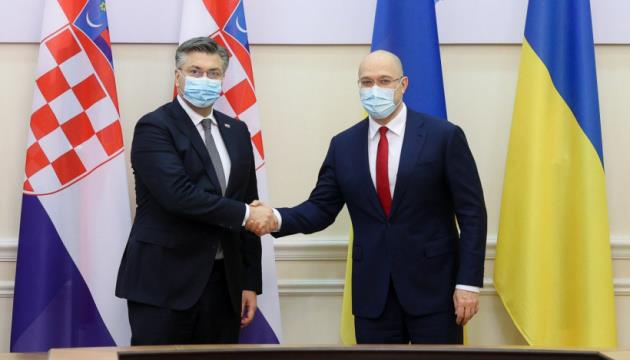 Ukraine, Croatia sign five documents