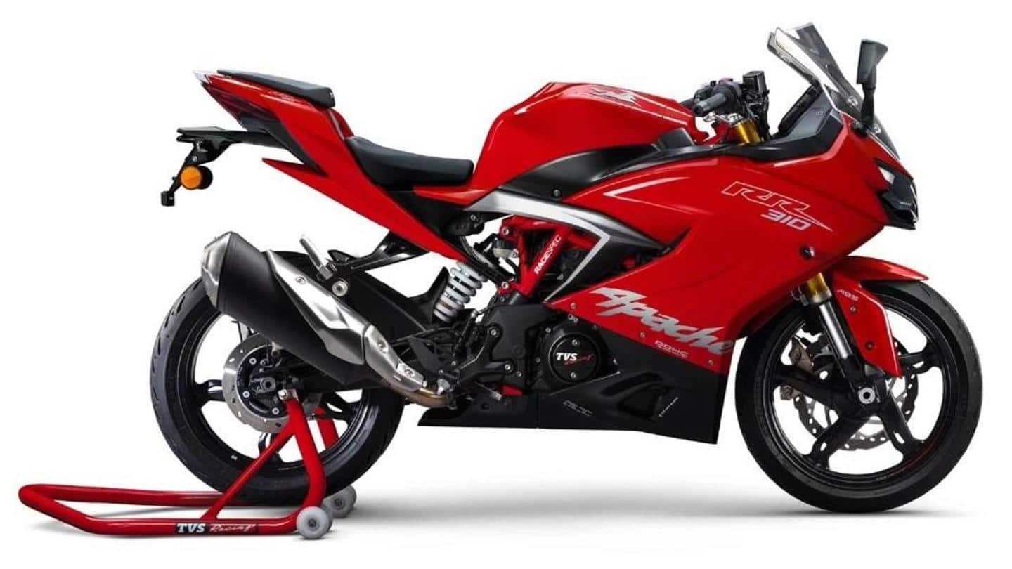 India - TVS Apache RR 310 goes official 