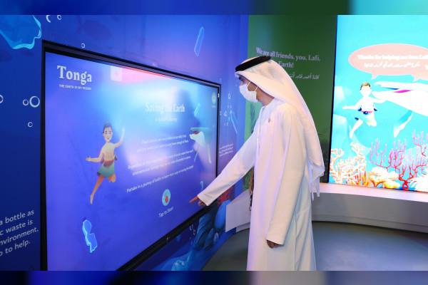 Thani Al Zeyoudi visits Tonga Pavilion at Expo 2020 Dubai