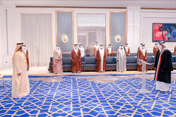 UAE - Newly appointed judges sworn-in before Mohammed bin Rashid