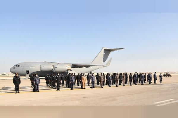 UAE security force arrives in Saudi Arabia to participate in 'Arab Gulf Security Exercise 3'