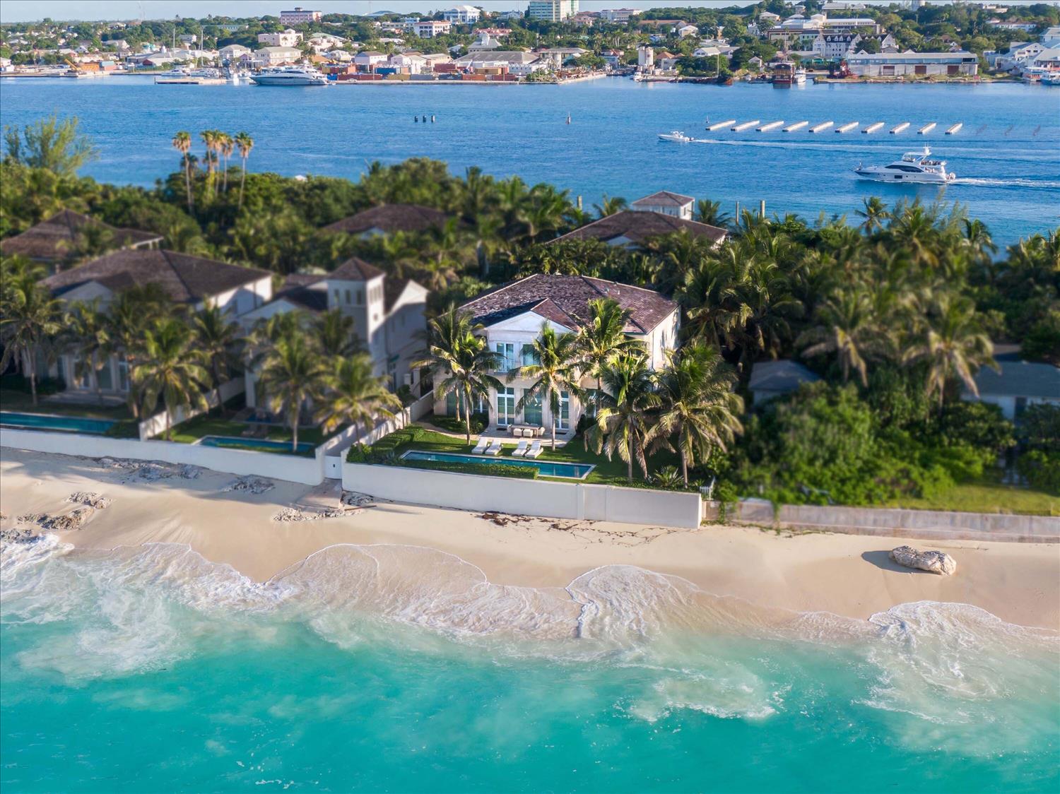 Luxurious Turnkey Villa on Exclusive Paradise Island, Bahamas to Auction No Reserve via Concierge Auctions