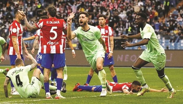 Qatar - Athletic Bilbao down Atletico to reach Spanish Super Cup final