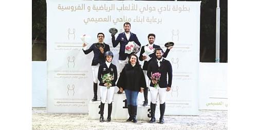 الكويت - الخرافي بطل اليوم الأول لـ «فروسية حولي»
