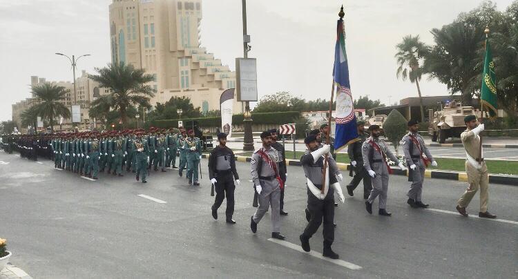 الإمارات - عمار النعيمي يشهد احتفالات «الداخلية» باليوبيل الذهبي في عجمان' 