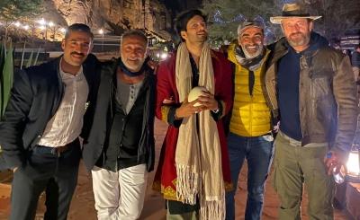  Ali Fazal shares pictures with Gerard Butler from the sets of 'Kandahar' 