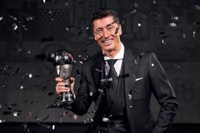  Lewandowski cool about being ignored by Messi in FIFA's 2021 Best awards 
