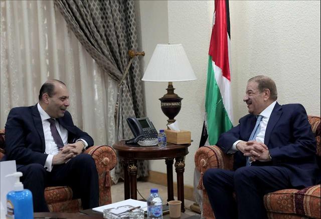 Jordan - House Speaker meets Canadian, Egyptian ambassadors