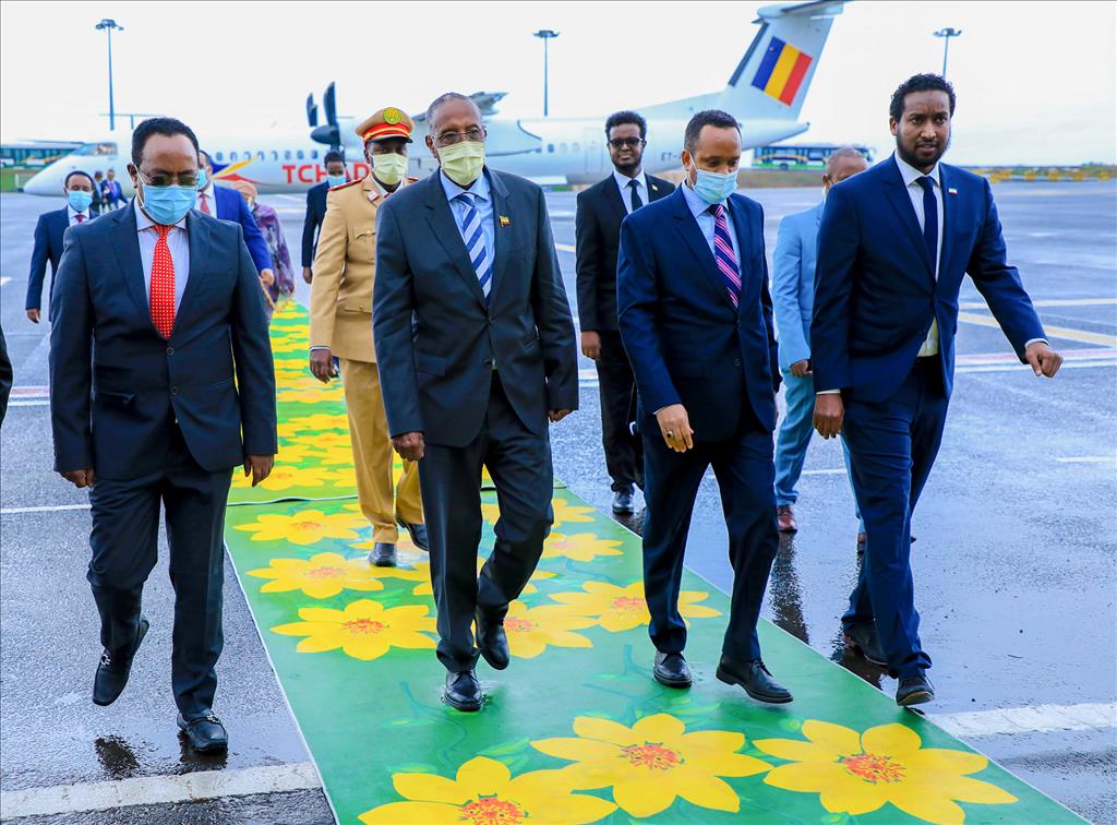 Somaliland's President Bihi Lands at Addis to Take Up Bilateral Issues with PM Abiy Ahmed