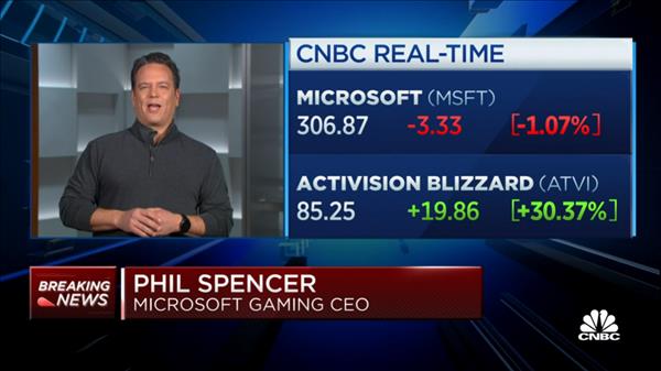 Microsoft Gaming CEO: We're Confident In Timeline For Closing Activision Blizzard Deal