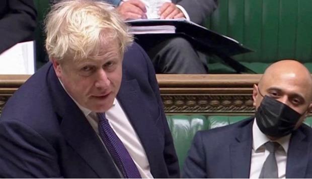 Qatar - UK PM Johnson faces plot to trigger leadership challenge