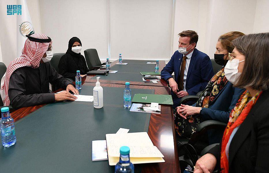 Saudi - KSrelief Assistant Supervisor General Meets Norway's Special Envoy for Yemen