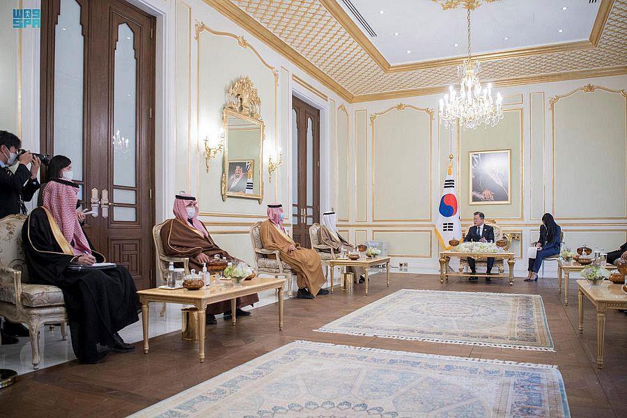 Korean President Receives GCC Secretary General in Riyadh