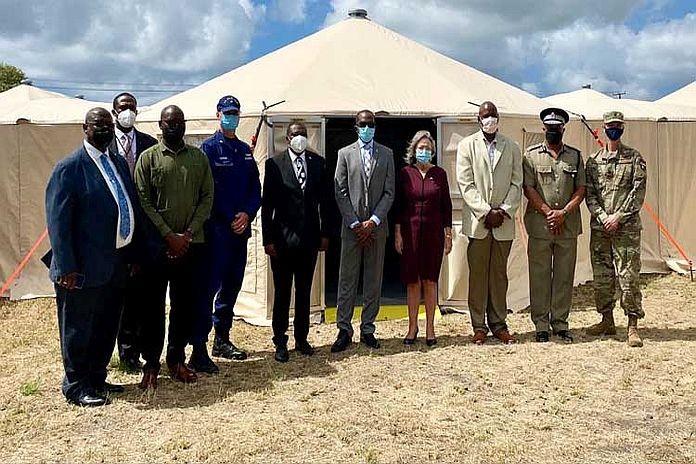 US donates field hospital and utility vehicles to St Lucia