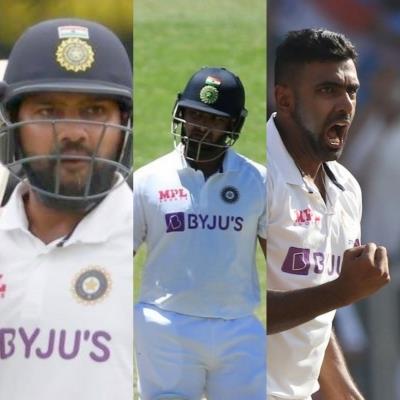  Sharma, Pant and Ashwin included in ICC Men's Test Team of the Year 