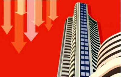  FII outflows plunge equity indices; Sensex, Nifty settle 1% down (Ld) 