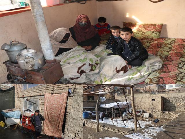 Afghanistan - Impoverished Pari, her children direly need help to survive