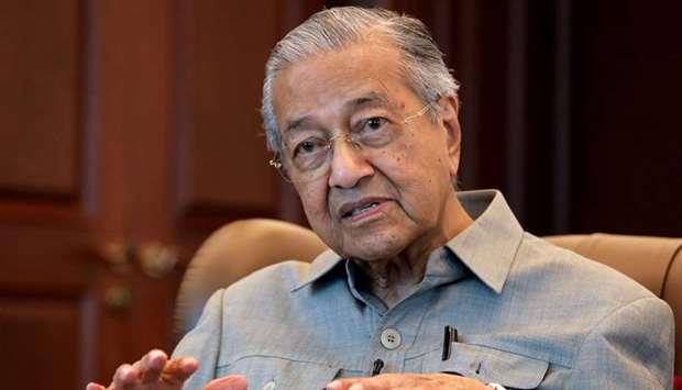 Qatar - Malaysian ex-PM Mahathir admitted to hospital again