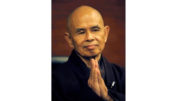 Qatar - Thich Nhat Hanh, poetic peace activist and master of mindfulness, dies at 95