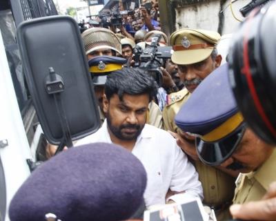  Malayalam Superstar Dileep being interrogated at Crime Branch office 