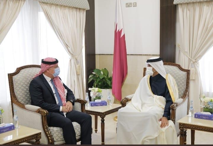 Jordan - Interior minister, Qatari PM talk cooperation