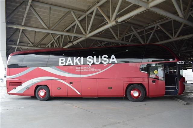 Azerbaijan launches regular bus routes to liberated territories from today