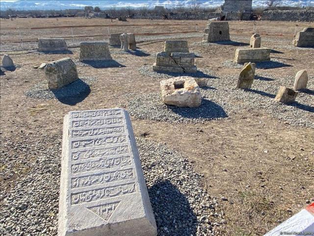 Ancient tombstones to be shown in Aghdam