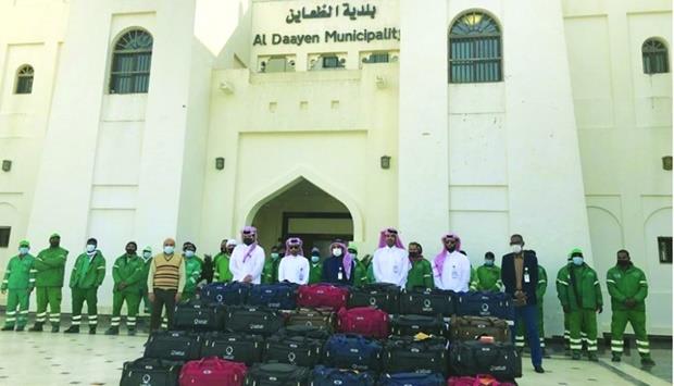 Al Daayen Municipality takes part in Qatar Charity campaign