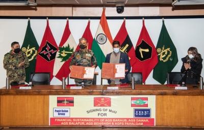 MoU signed for 'financial sustainability' of Army Goodwill Schools in Kashmir 