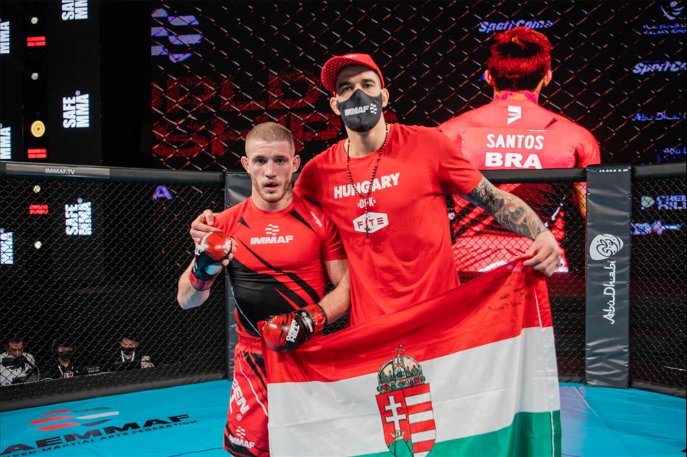 IMMAF | Lone Hungarian David Daniel Komar completes quick turnaround to score first win at 2021 IMMAF World Championships