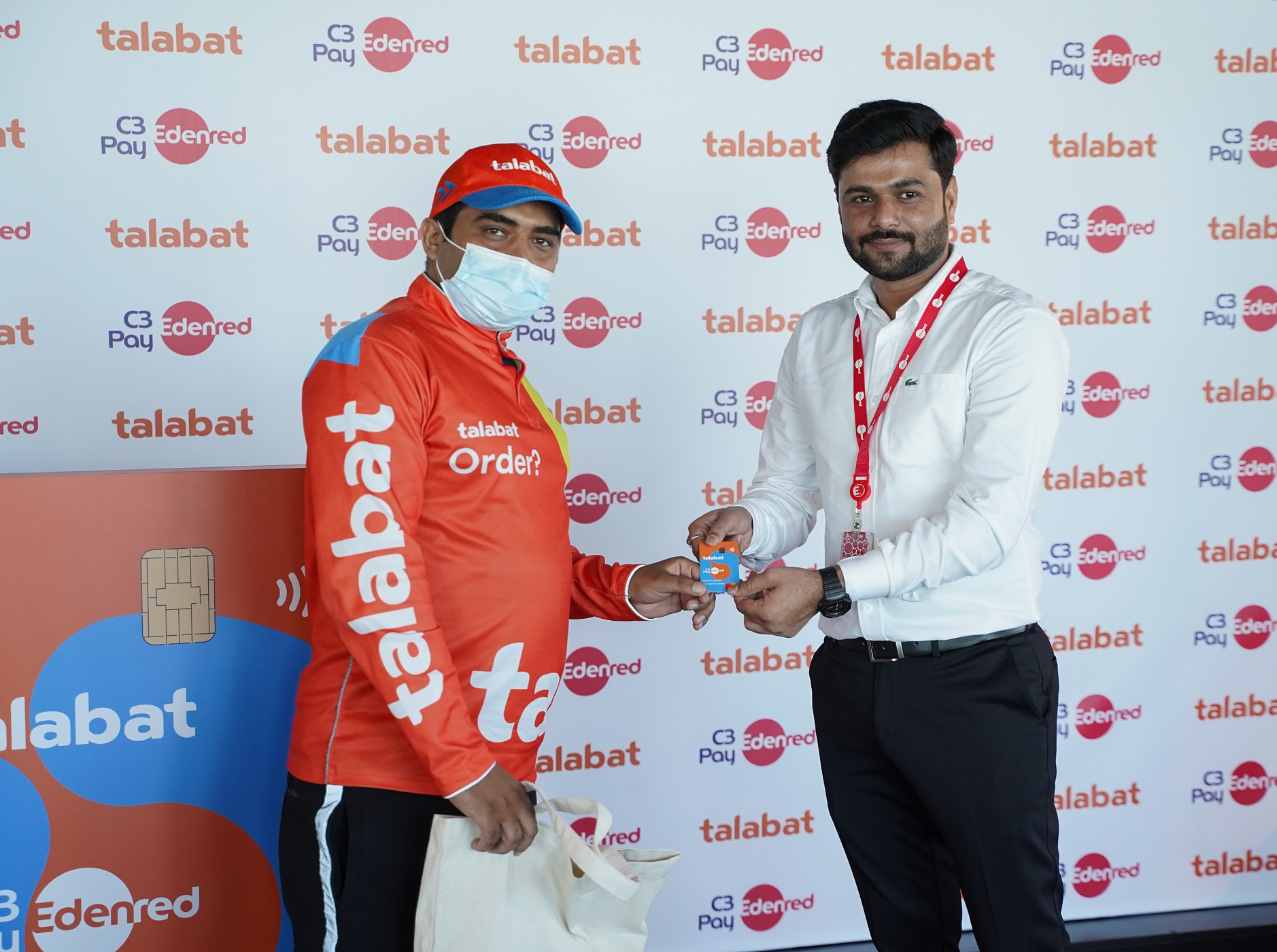 Edenred offers C3Pay payroll cards with talabat’s support to over 15,000 riders in the UAE