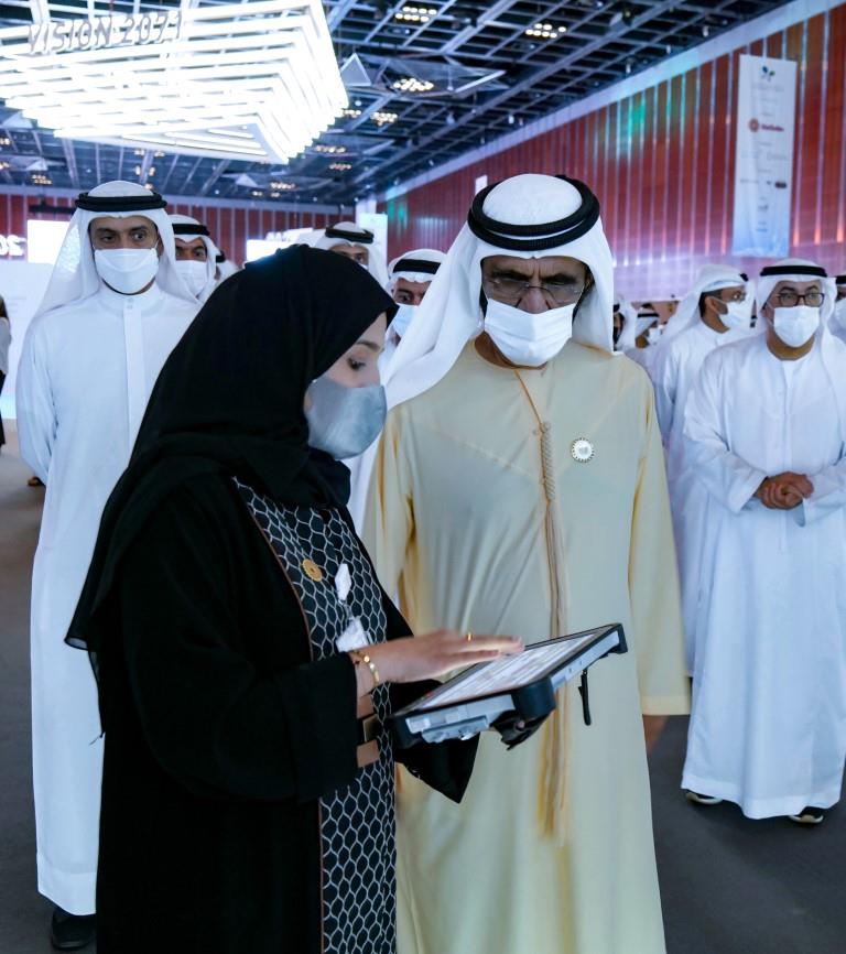 محمد بن راشد يزور منتدى دبي الصحي 2022' 