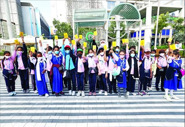 الإمارات - 200.000 طالب زاروا «إكسبو» في 21 يوماً' 