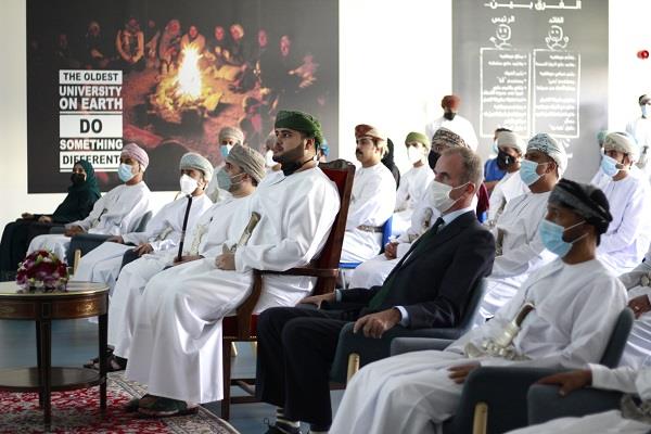 His Highness Sayyid Bilarab bin Haitham Al Said Celebrates with the British Embassy and Outward Bound Oman
