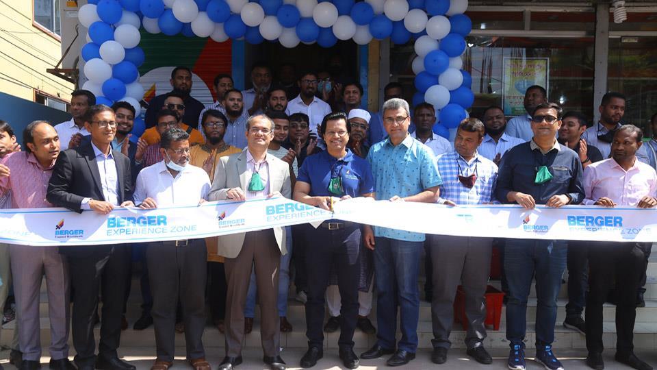 Bangladesh - Berger launches Experience Zone in Sylhet