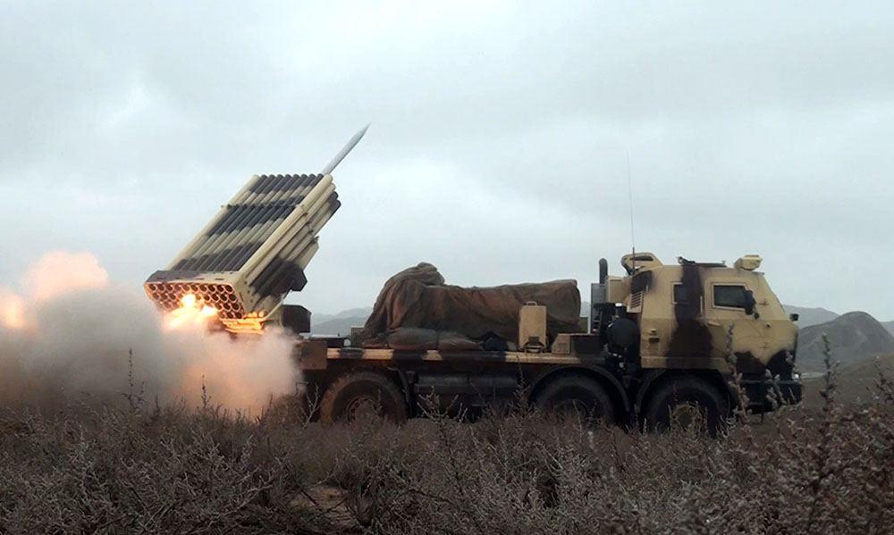 Azerbaijani Army's Rocket And Artillery Units Fulfill Firing Tasks 